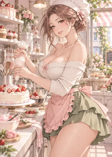 甜度失控：成年女性主角原创漫画封面
