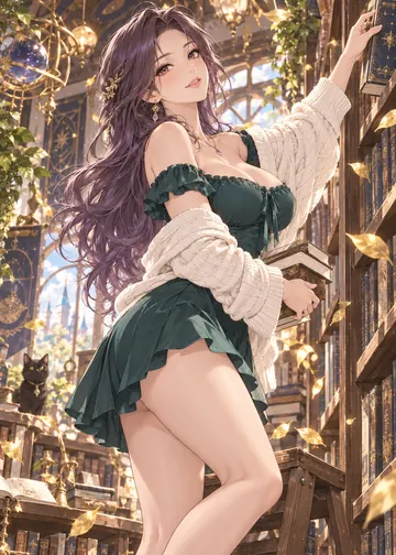 旧书店奇谭：成年女性主角原创漫画封面