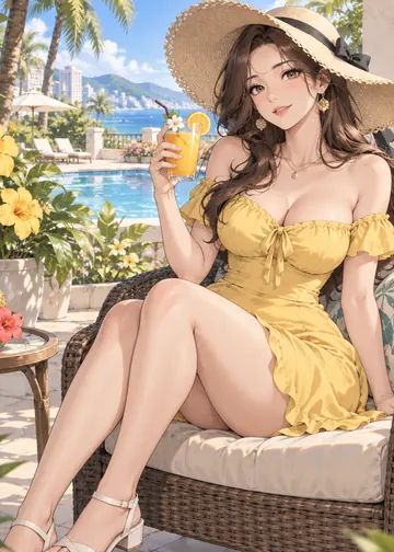 蜂蜜假日：成年女性主角原创漫画封面